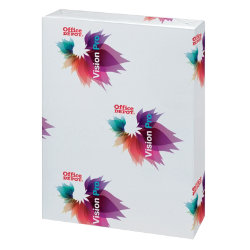 Office Depot A3 Vision Pro Printer Paper 250gsm White 50 Sheets 