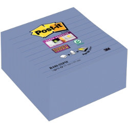 Post-it Super Sticky Neon Meeting Notes 149x98mm Pack Of 4